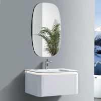 Тумба с раковиной Black&White Universe U925.800 80 925800 подвесная Milk white — фото 9, Мебель для ванной