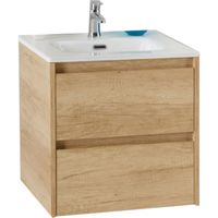 Тумба под раковину BelBagno KRAFT 39-600/390-2C-SO-RNN подвесная Rovere Nebrasca Nature — фото 1, Тумбы под раковину