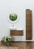 Шкаф пенал Laufen Ino 36 R 4.2545.2.030.171.1 подвесной Темный орех — фото 2, Мебель для ванной