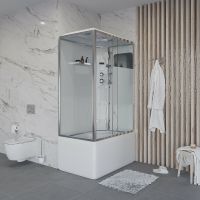 Душевая кабина Niagara Ultra 120x80 R NG-307-01R с гидромассажем — фото 4, Душевые кабины