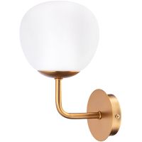 Товар: Настенный светильник Maytoni Modern Erich MOD221-WL-01-G Белый Золото - фото 2 Настенный светильник Maytoni Modern Erich MOD221-WL-01-G Белый Золото — фото 2, Светильники