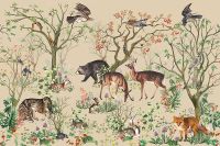 Товар: Фреска Ortograf Miracle 33849 Фактура флок FLK Флизелин (4,5*3) Бежевый/Разноцветный, Деревья/Животные/Птицы арт-33849 (флок FLK) - фото 2 Фреска Ortograf Miracle 33849 Фактура флок FLK Флизелин (4,5*3) Бежевый/Разноцветный, Деревья/Животные/Птицы арт-33849 (флок FLK) — фото 2, Фрески