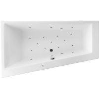 Акриловая ванна Excellent Sfera 170x100 L WAEX.SFL17.RELAX.CR с гидромассажем — фото 1, Ванны