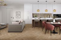 Виниловый ламинат Damy Floor Chevron LVT DF10-Ch-LVT Сен-Клу 600х127х2,5 мм — фото 6, Виниловый ламинат