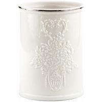 Стакан для зубных щеток WasserKRAFT Rossel K-5728 Белый — фото 1, Мыльницы