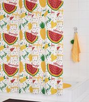 Товар: Штора для ванны Ridder Fruits 180х200 3100300 цветная - фото 2 Штора для ванны Ridder Fruits 180х200 3100300 цветная — фото 2, Аксессуары для туалета