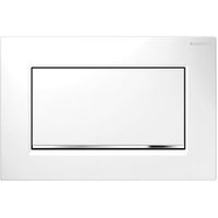 Клавиша смыва Geberit Sigma 30 115.893.KJ.1 Белый/хром — фото 1, Кнопки смыва