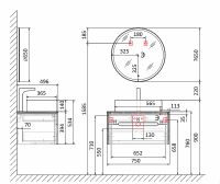 Товар: Тумба под раковину Jorno Shine 75 Shi.01.75/P/W подвесная Белая - фото 14 Тумба под раковину Jorno Shine 75 Shi.01.75/P/W подвесная Белая — фото 14, Тумбы под раковину