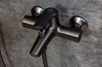 Товар: Душевой гарнитур Orange LM53GR Графит - фото 10 Душевой гарнитур Orange LM53GR Графит — фото 10, Душевые гарнитуры