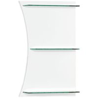 Полка Aquanet Опера 45 169630 с подсветкой Белая — фото 1, Полки