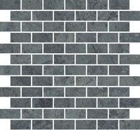 Керамическая мозаика Kerama Marazzi Эвора мозаичный синий светлый глянцевый MM13122 30х32 см — фото 1, Керамическая плитка