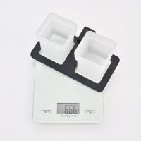 Стакан для зубных щеток Raglo R301.08.06 двойной Черный матовый — фото 9, Мыльницы