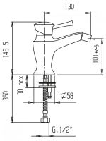 Товар: Смеситель для биде Cezares Giubileo GIUBILEO-BSM1-02 Бронза - фото 2 Смеситель для биде Cezares Giubileo GIUBILEO-BSM1-02 Бронза — фото 2, Смесители