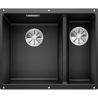 Кухонная мойка Blanco Subline 340/160-U L 523548 Антрацит — фото 1, Кухонные мойки