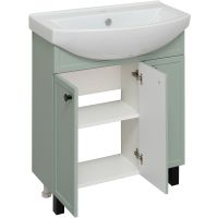 Товар: Тумба под раковину Runo Римини 75 00-00001275 Мята - фото 3 Тумба под раковину Runo Римини 75 00-00001275 Мята — фото 3, Тумбы под раковину