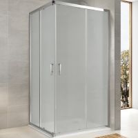 Душевой уголок Koller Pool Grace 120X80 G12080SG профиль Хром стекло рифленое — фото 1, Душевые уголки