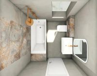 Керамогранит Primavera Grit Granula Golden Stone GG205 60х120 см — фото 3, Керамогранит