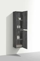 Шкаф пенал Vincea Chiara/Luka 35 подвесной G.Stone арт-VSC-2CL150GS — фото 2, Пеналы для ванной комнаты