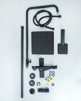 Душевая система Agger Brilliant Черная матовая арт-A0394444 — фото 13, Душевые стойки