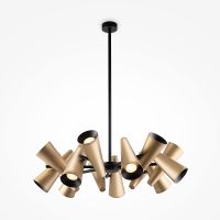 Люстра Maytoni Modern Giro Черная Латунь арт-MOD095PL-14BS — фото 3, Люстры