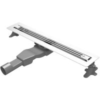 Душевой лоток Boheme B&T Infinity 60 981-60-CR с решеткой Хром — фото 1, Душевые лотки