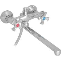 Смеситель для ванны Frap H93 F2293 универсальный Хром — фото 1, Смеситель для ванны