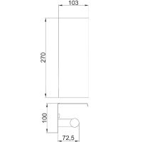 Товар: Держатель туалетной бумаги Frap F503 с полкой Хром - фото 2 Держатель туалетной бумаги Frap F503 с полкой Хром — фото 2, Держатели туалетной бумаги