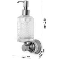 Товар: Дозатор для жидкого мыла Boheme Aura 10247-G Золото - фото 4 Дозатор для жидкого мыла Boheme Aura 10247-G Золото — фото 4, Дозаторы