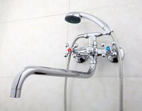 Смеситель для ванны Frap H19 F2619 универсальный Хром — фото 7, Смеситель для ванны