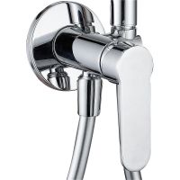 Гигиенический душ со смесителем Aquanet Passion AF300-52С 243317 Хром — фото 3, Гигиенические души