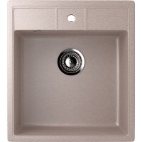 Кухонная мойка Ulgran Classic U-406-302 Песочная — фото 1, Кухонные мойки