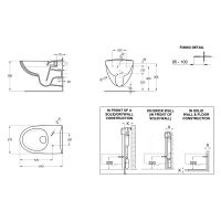 Товар: Унитаз Roca Victoria Rimless 34639300Y подвесной без сиденья - фото 8 Унитаз Roca Victoria Rimless 34639300Y подвесной без сиденья — фото 8, Унитазы