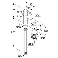 Товар: Смеситель для раковины Kludi Nova Fonte Pura 202665315 Белый матовый - фото 2 Смеситель для раковины Kludi Nova Fonte Pura 202665315 Белый матовый — фото 2, Смесители