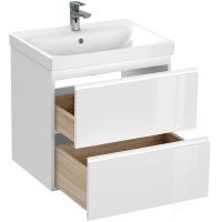 Товар: Тумба под раковину Cersanit Moduo 60 64140 подвесная Белая - фото 6 Тумба под раковину Cersanit Moduo 60 64140 подвесная Белая — фото 6, Мебель для ванной