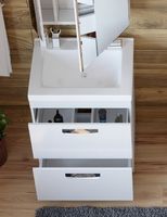 Тумба под раковину Vigo Plaza 60 tn.PLA.FOS.60.2Y Белая — фото 5, Мебель для ванной