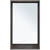 Товар: Зеркало Aquanet Милан 50 336392 с подсветкой Дуб рошелье с сенсорным выключателем - фото 2 Зеркало Aquanet Милан 50 336392 с подсветкой Дуб рошелье с сенсорным выключателем — фото 2, Зеркала в ванную комнату