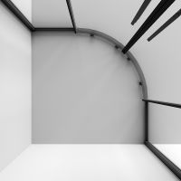 Товар: Душевой уголок Niagara Nova 100х100 NG-6827-34BLACK профиль Черный матовый стекло прозрачное - фото 5 Душевой уголок Niagara Nova 100х100 NG-6827-34BLACK профиль Черный матовый стекло прозрачное — фото 5, Душевые уголки четверть круга