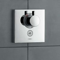 Смеситель для душа Hansgrohe ShowerSelect 15761000 с термостатом Хром — фото 2, Смеситель для душа