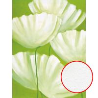 Фреска Ortograf Цветы 3596 Фактура бархат FX Флизелин (1,5*2) Зеленый/Белый, Цветы/Живопись арт-3596 (бархат FX) — фото 1, Фрески