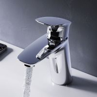 Смеситель для раковины AM.PM Spirit V2.1 с донным клапаном Хром арт-F71A82100 — фото 3, Смесители для раковины