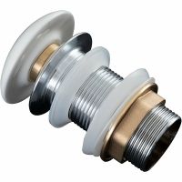 Товар: Донный клапан Aquanet 330950 click-clack Белый - фото 2 Донный клапан Aquanet 330950 click-clack Белый — фото 2, Донные клапаны