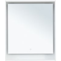 Товар: Зеркало Aquanet Милан 70 336391 с подсветкой Белый глянец с сенсорным выключателем - фото 3 Зеркало Aquanet Милан 70 336391 с подсветкой Белый глянец с сенсорным выключателем — фото 3, Мебель для ванной