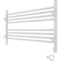 Электрический полотенцесушитель Laris Оливия ЧК8 800x500 L 73207626 Белый муар — фото 7, Электрические полотенцесушители