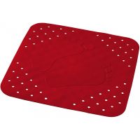 Коврик для душа Ridder Plattfuss 54x54 67276 Красный — фото 1, Аксессуары для туалета