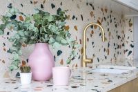 Товар: Керамогранит Creatile Exotic Terrazzo Pastel Carving 60х120 см - фото 2 Керамогранит Creatile Exotic Terrazzo Pastel Carving 60х120 см — фото 2, Керамогранит