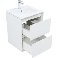 Товар: Тумба под раковину Aquanet Милан 50 336366 подвесная Белый глянец - фото 3 Тумба под раковину Aquanet Милан 50 336366 подвесная Белый глянец — фото 3, Мебель для ванной