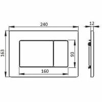 Товар: Клавиша смыва Boheme 650-MG Золото матовое - фото 2 Клавиша смыва Boheme 650-MG Золото матовое — фото 2, Комплектующие для душевого оборудования