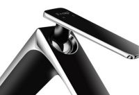 Смеситель для раковины Frap H57 F1057 Черный матовый Хром — фото 2, Смесители для раковины