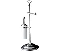 Напольная стойка Devon&Devon Single SL12CR Хром — фото 1, Стойки - набор держателей