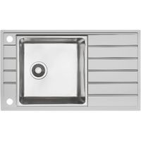 Кухонная мойка Seaman Eco Roma SMR-8650A.B Нержавеющая сталь — фото 1, Кухонные мойки